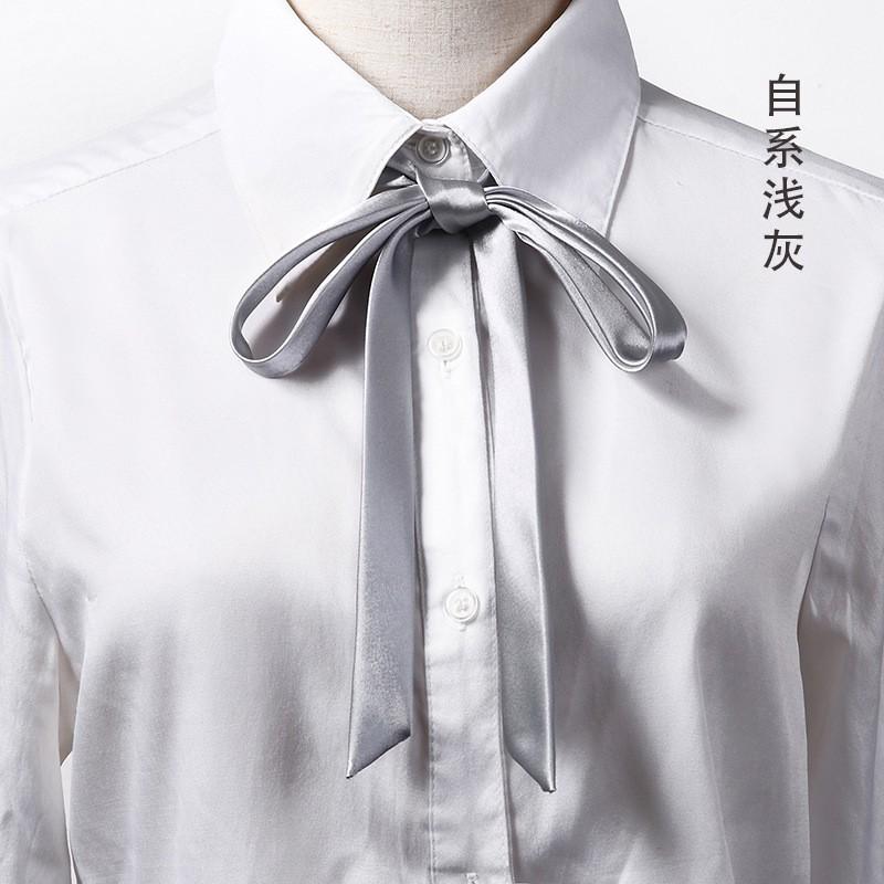 Hand-tied JK Bow Tie, Narrow And Versatile Bow Ribbon
