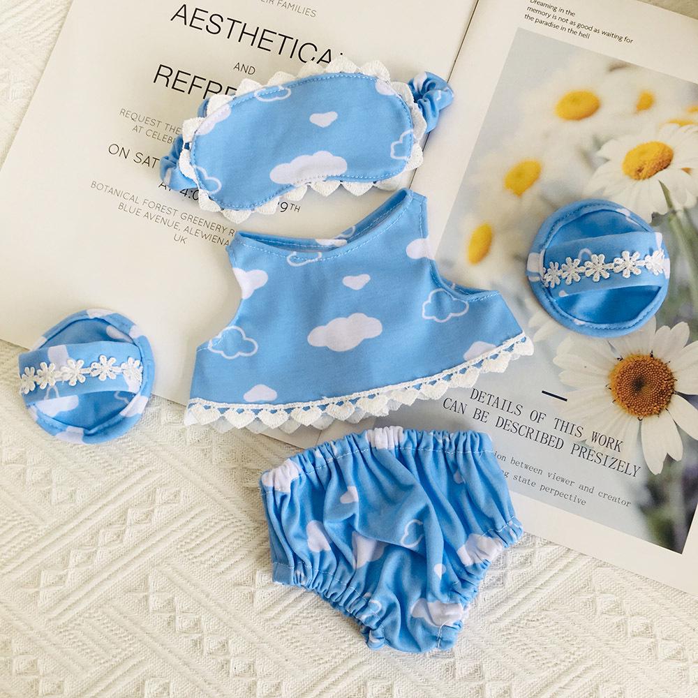 Medium 30cm Handmade Doll Clothes for Jointed Bear - S Size Belle Lulu Outfit Gift for Girls