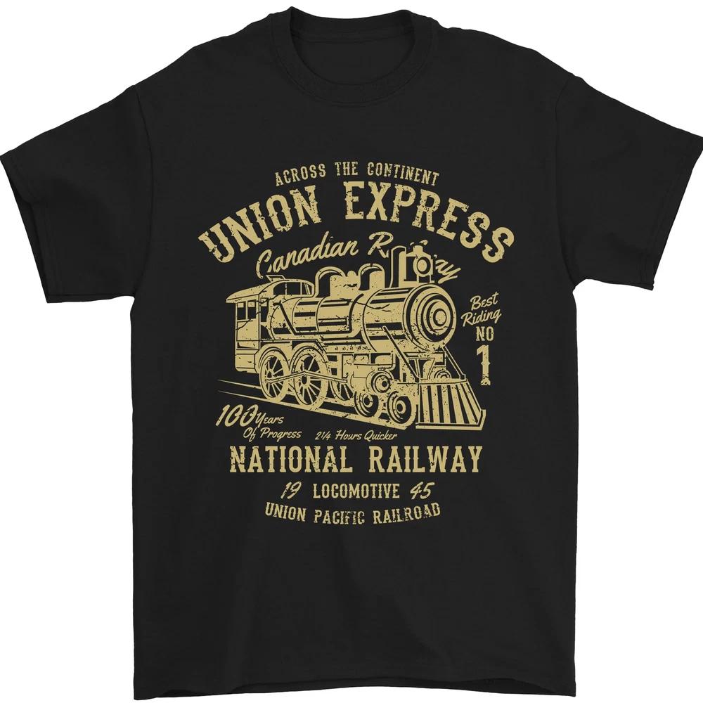 Railway Train Trainspotter Trianspotting Unisexs TShirt 100 Cotton S