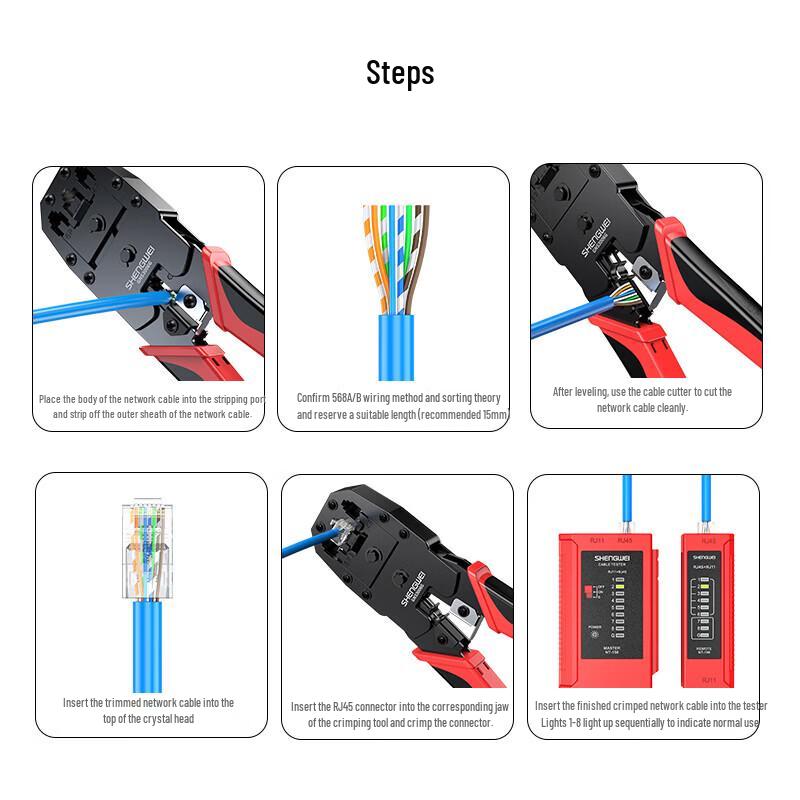 Shengwei Network Cable Crimping Tool