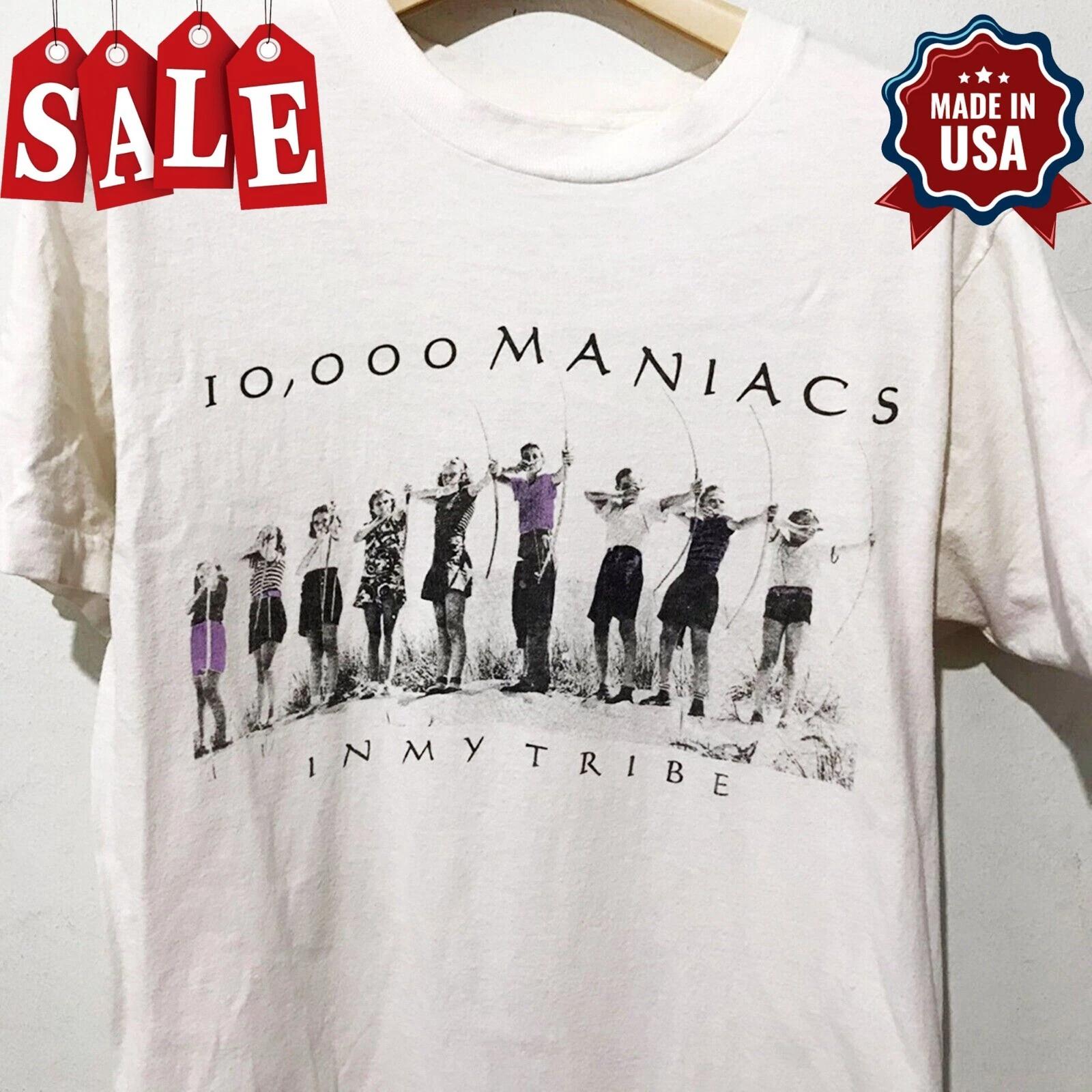 New 10000 maniacs Band In My Tribe Short Sleeve Men S-5XL T-Shirt M