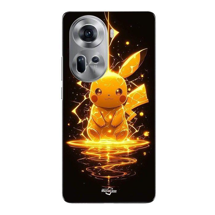 Coque Pour Oppo Reno 11 5g Pikachu Eclair Maniacase
