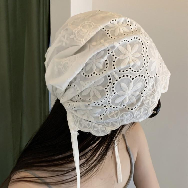 Girls Pullover Hat Headwrap Hat Headwrap Flower for Vacations Photo Props