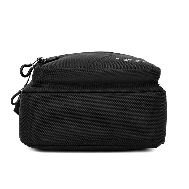 Large Capacity Business Crossbody Bag Water-Repellent Wear-Resistant Handbag Men's Commuter Shoulder Bag