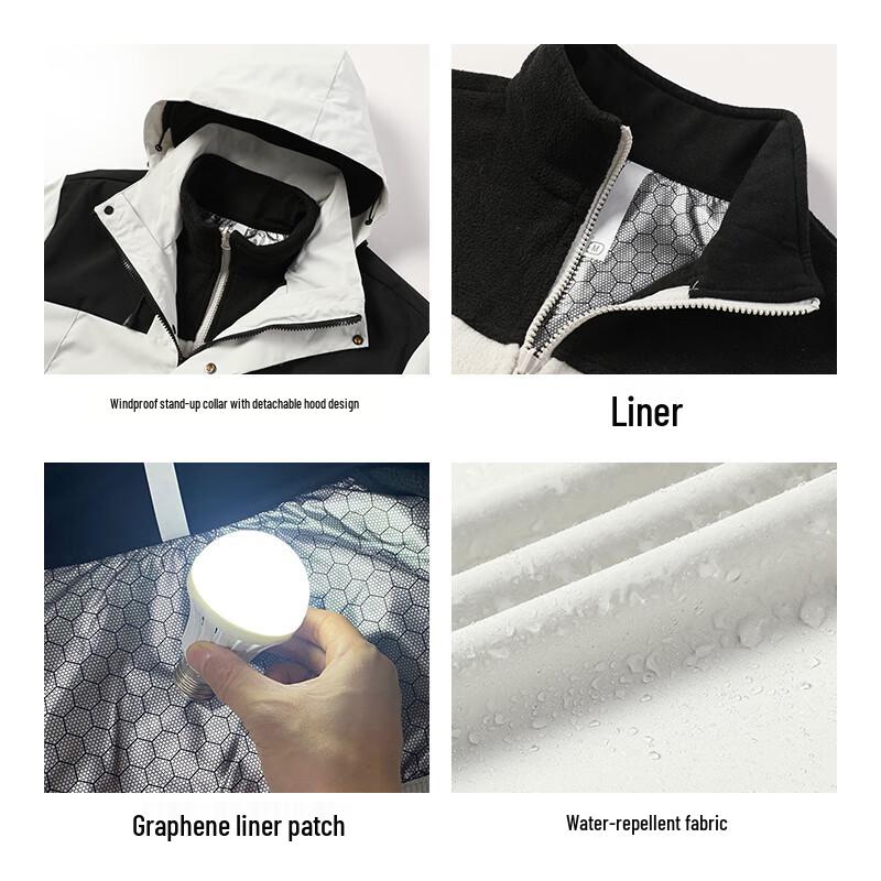 Jeanswest 3-in-1 Outdoor Windbreaker Jacket