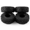 RCMAZO 4-Piece 1.3" Wheel Tires, RC 1.3 Soft Rubber Wheel Tires, 7226mm, for Upgraded TRX4M, SCX24, 118, 124 RC Crawler Cars, Terrain Tires (D)