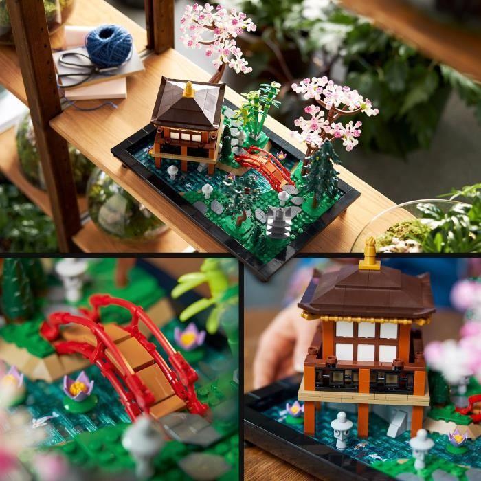 LEGO® Icons 10315 The Peaceful Garden, Zen Botanical Gardening Kit for Adults, Gift for Women, Men