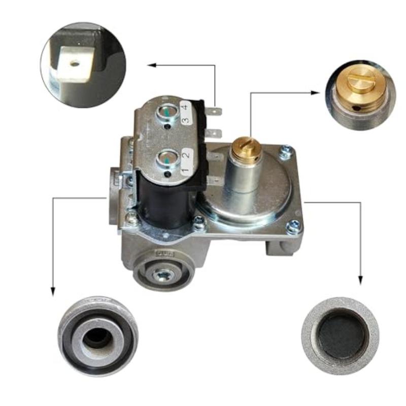 161109 Gas Valve RV Water Heater Gas Control Valve Part Compatible with Suburban RV Water Heater 4/6/10/12/16 Gallon SW Series