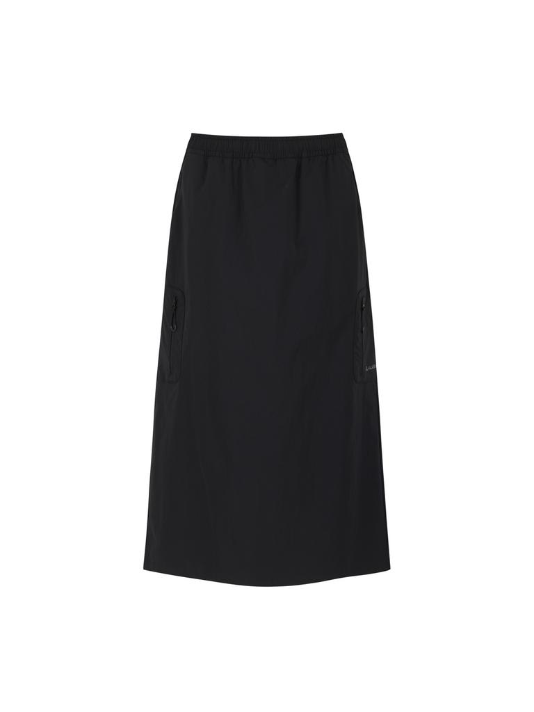 Allaeseuka Women'S Nylon Spandex Long Cargo Skirt_Pag2Rr2420