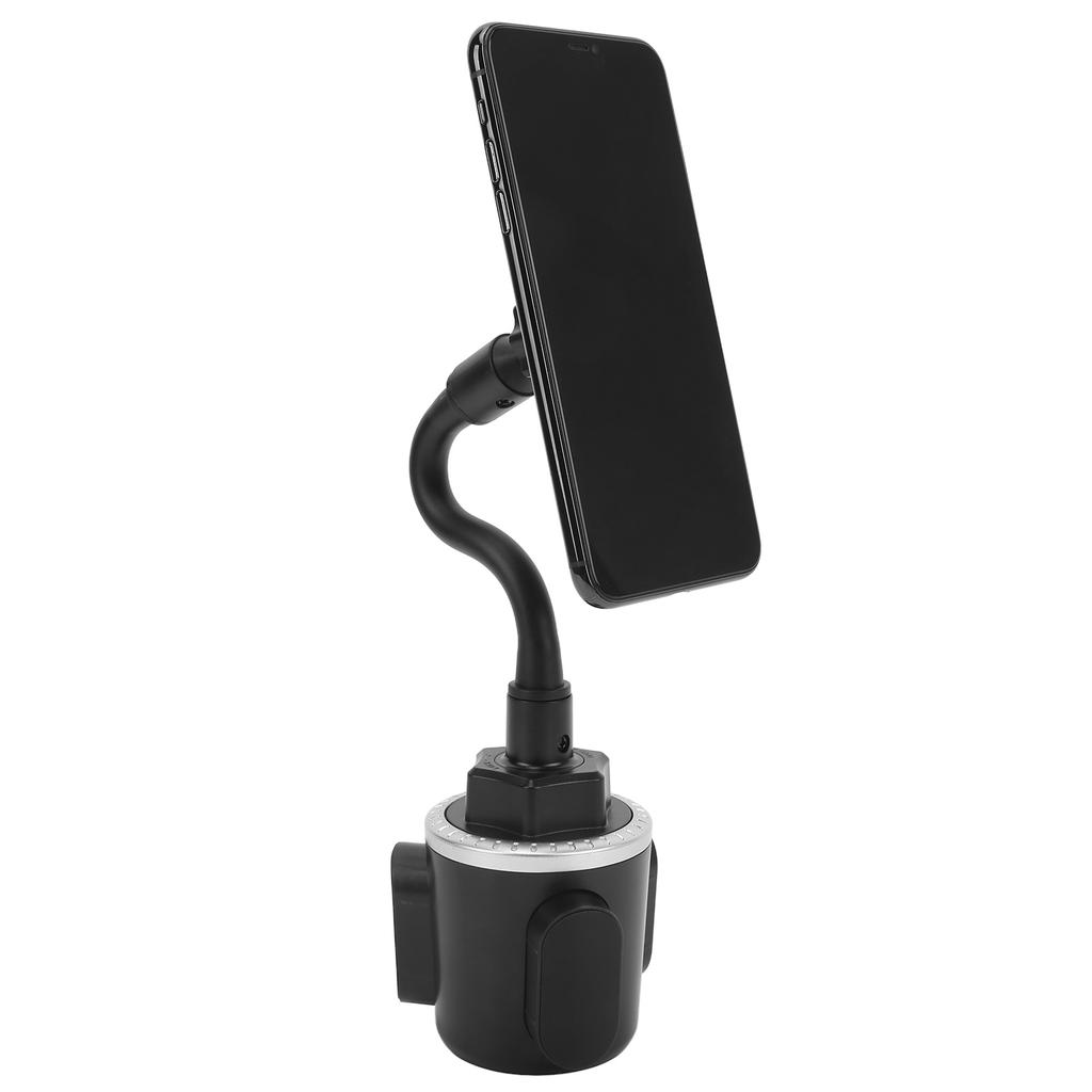 Universeller Auto-Becherhalter für Handy Magnetischer Becherhalter Handyhalterung mit 360 Grad Verstellbarem Schwanenhals