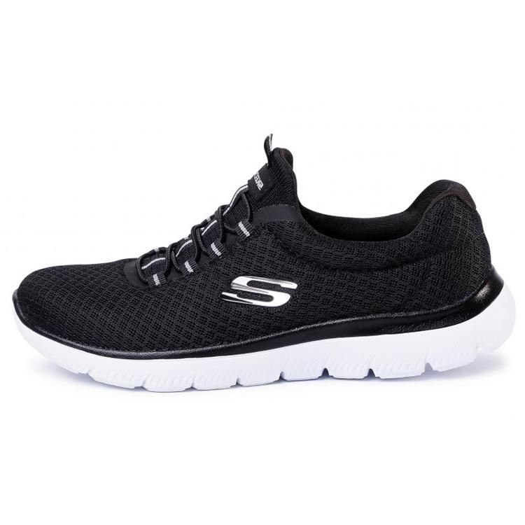 (WMNS) Skechers Summits Black White Women s 12980-BKW EU 36