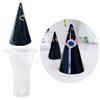DIY Epoxy Crystal Valentines Day Geometry Circular Cone Rings Holder Mold for Rings Holder Jewelry Storage Home Decor