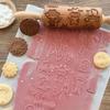 Baking Molds, Cartoon Animal Cookies, Printed Rolling Pins, DIY Handcrafted Tools, Embossing Sticks