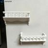 1 Stück 1: 12 Puppenhaus Simulation Wandmontiertes Lagerregal Szenendekoration Mikro-Modell Miniatur Gebäudemodell Zubehör
