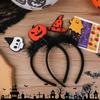 Cartoon Halloween Hairband Spider Ghost Headband Cute Halloween Feather Headband  Lady