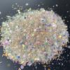 1kg Bag  Glitter Chunky Iridescent Holographic Glitter Bulk for Snow Globe Cup DIY Gift Craft Glitter