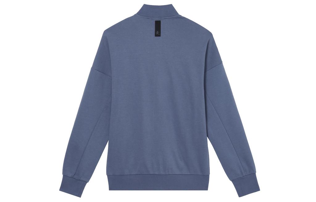 Adidas Jackets Men's Pale Cyan Stand Collar Moderate Other HE5127