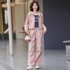 Women's Trendy Small-Size Three-Piece Workwear Sports Set - Spring 2025 Collection