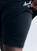 AIRIT Two-In-One Hybrid Shorts Am3050 Bk
