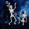 1pcs Plastic Halloween Skeleton Decor Realistic Human Bones for Haunted House Party Scary Props Hanging Terror Decoration