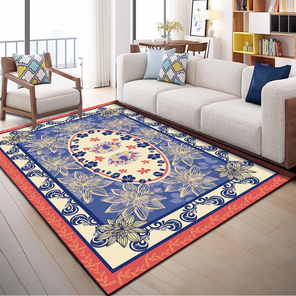 Modern Minimalist Home Living Room Bedroom Carpet European Style Coffee Table Mat Floor Mat