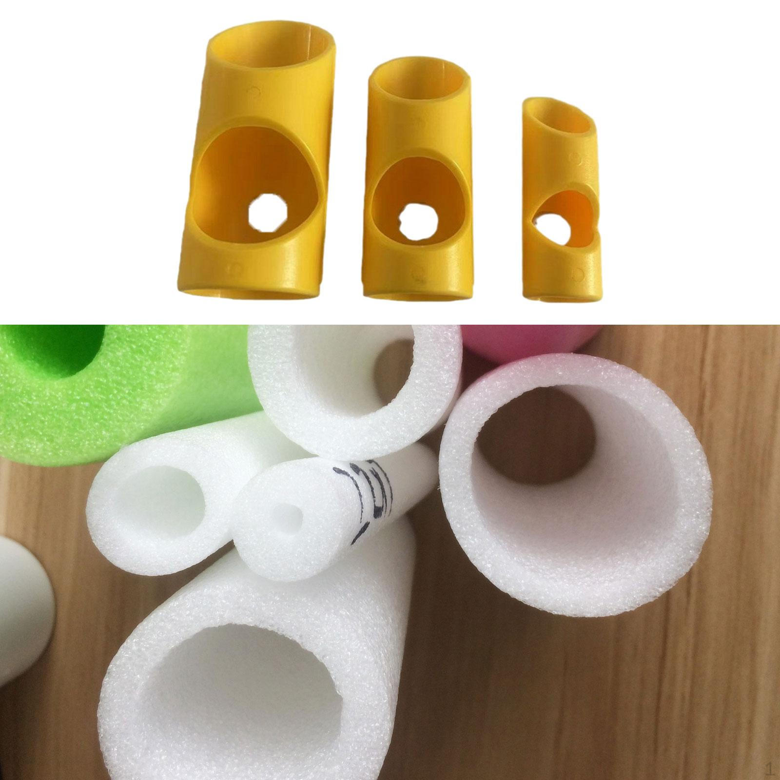 

3-х компонентный инструмент для резки пенопласта для профессиональной изоляции труб, коммерческий Yellow S