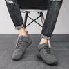 2025 Ankle Boots For Men Spring Man Casual Sneakers Non Slip Khaki Work Mens Shoe Short Boots Loafers Lace Up Zapatillas Hombre