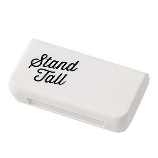 Compact Travel Pill Organizer: 3-Compartment, 7-Day Tablet & Capsule Dispenser Box