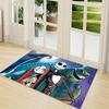 1Pc Christmas Jack Skellington Carpet Rug Soft Washable Antislip Home Living Room Sofa Mats Personalized Christmas Rug