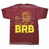 Jesus Brb Funny God Jesus Faith Resurrection Christian Gift Funny Gamer Tshirt 100 Cotton Graphic Print Men Clothing