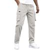 Pantaloni da uomo sportivi da esterno larghi per il tempo libero