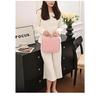 Makeup Bag with Mirror Large Capacity Portable Travel Cosmetic Organizer Handheld Toiletry Case for Women Cosmetic Pouch