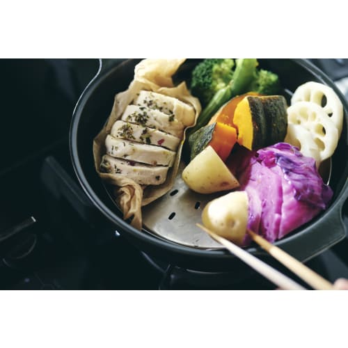 KINTO KAKOMI Steam Plate, 180mm, No. 25280