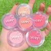 HISYI Nude Makeup Blush & Highlighter: Fine Shimmer Matte Contour & Eyeshadow