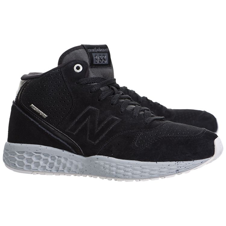 New Balance Men's 988 Fresh Foam Mid Black/Grey MH988XBK