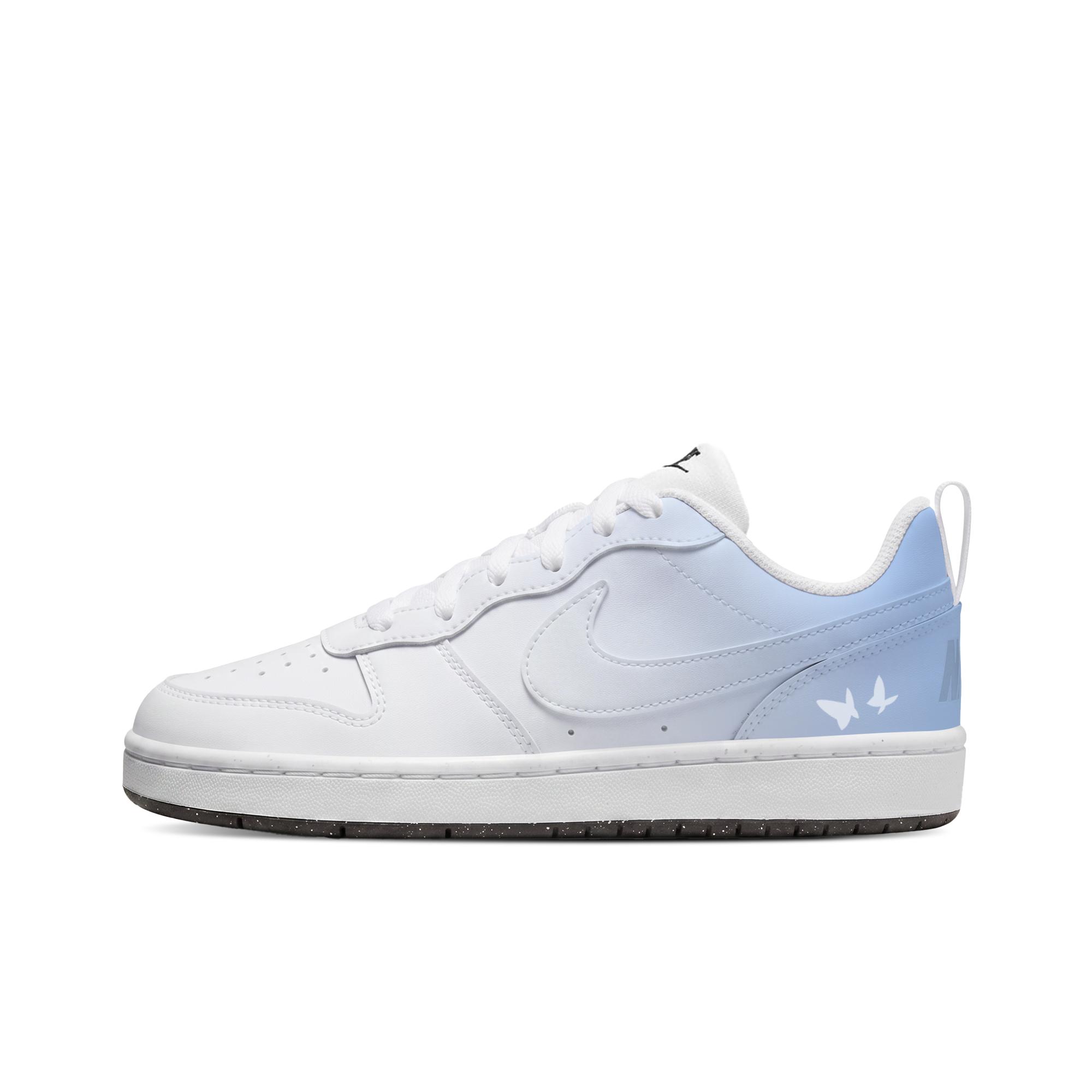 

Nike Court Borough Low top Skateboard Shoes Unisex White Blue DV5456-104(Team577-) 38.5