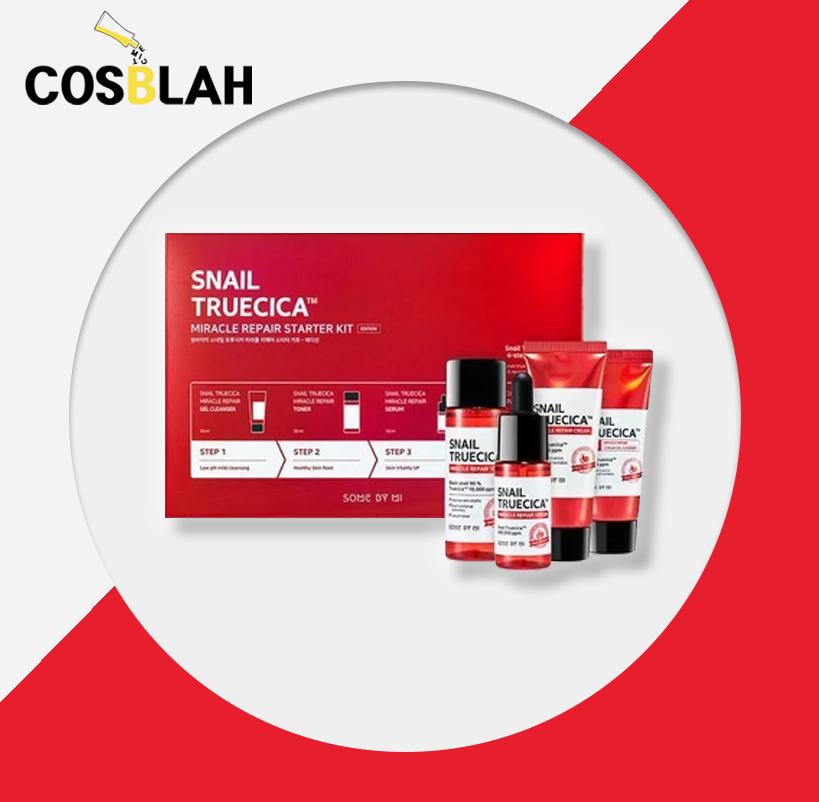 

SOMEBYMI Snail Truecica Miracle Repair Стартовый комплект 4item