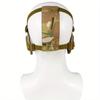 1PC Tactical Steel Half Face Mask Mesh Military Style Face Mask for Airsoft Hunting Shooting