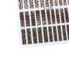 Manicure Animal Stickers Leopard Nail Sticker Nail Art Decoration Adhesive Decals 3D Nail Stickers