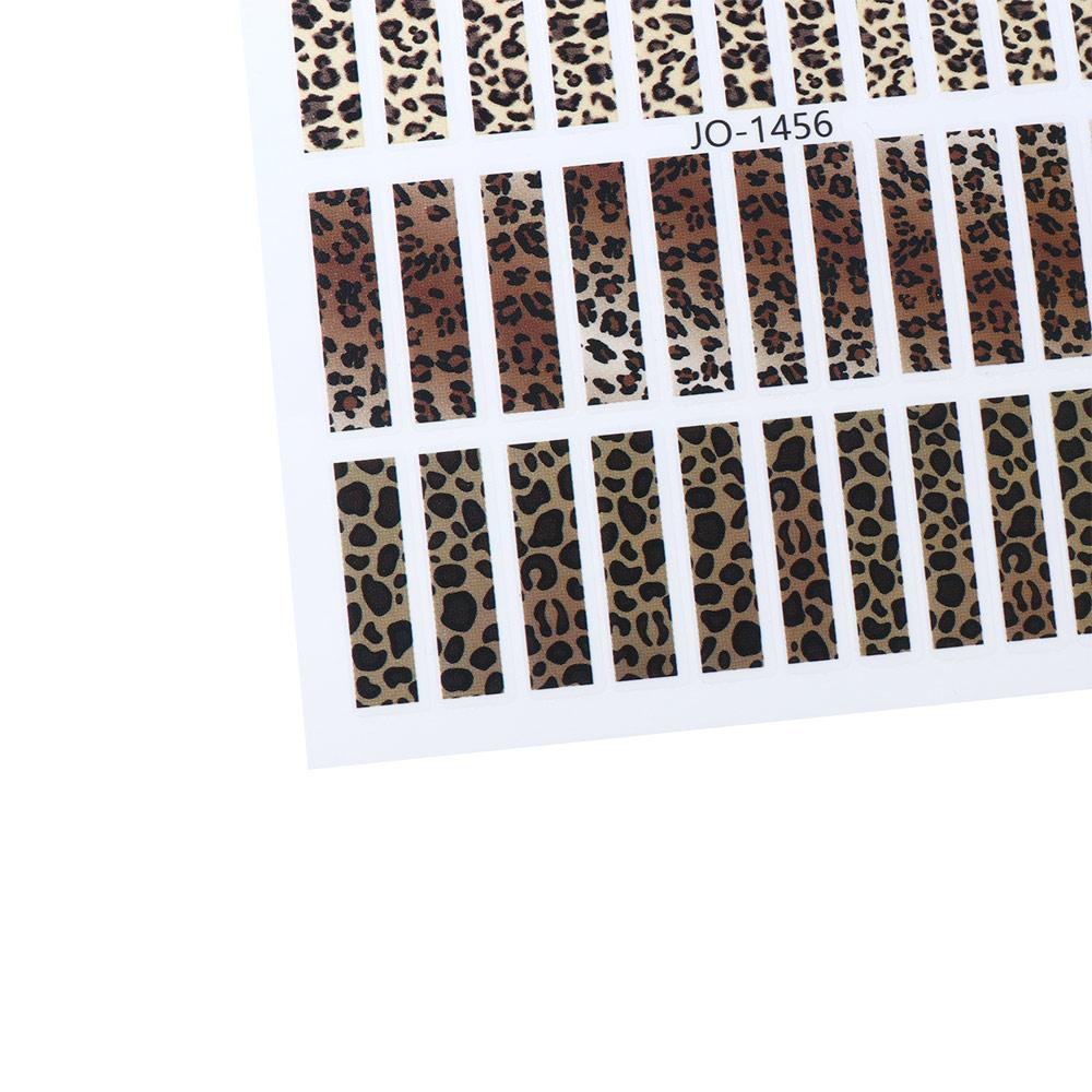 Manicure Animal Stickers Leopard Nail Sticker Nail Art Decoration Adhesive Decals 3D Nail Stickers