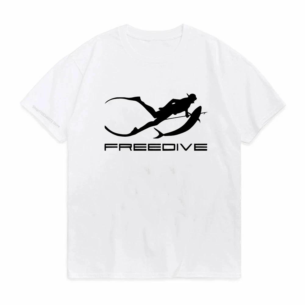 Diving Fish Shark Diver Diver T Shirt Funny Birthday Gift Tshirt TShirt Cool Casual Pride Freedive T Shirt Unisex Pop Tshirt S