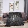 Warm Soft BlanketGirls Boys Travel Deads by Daylights Throw Blanket  Flannel Bedspread For Bedroom Comfortable Sofa Bed Cover