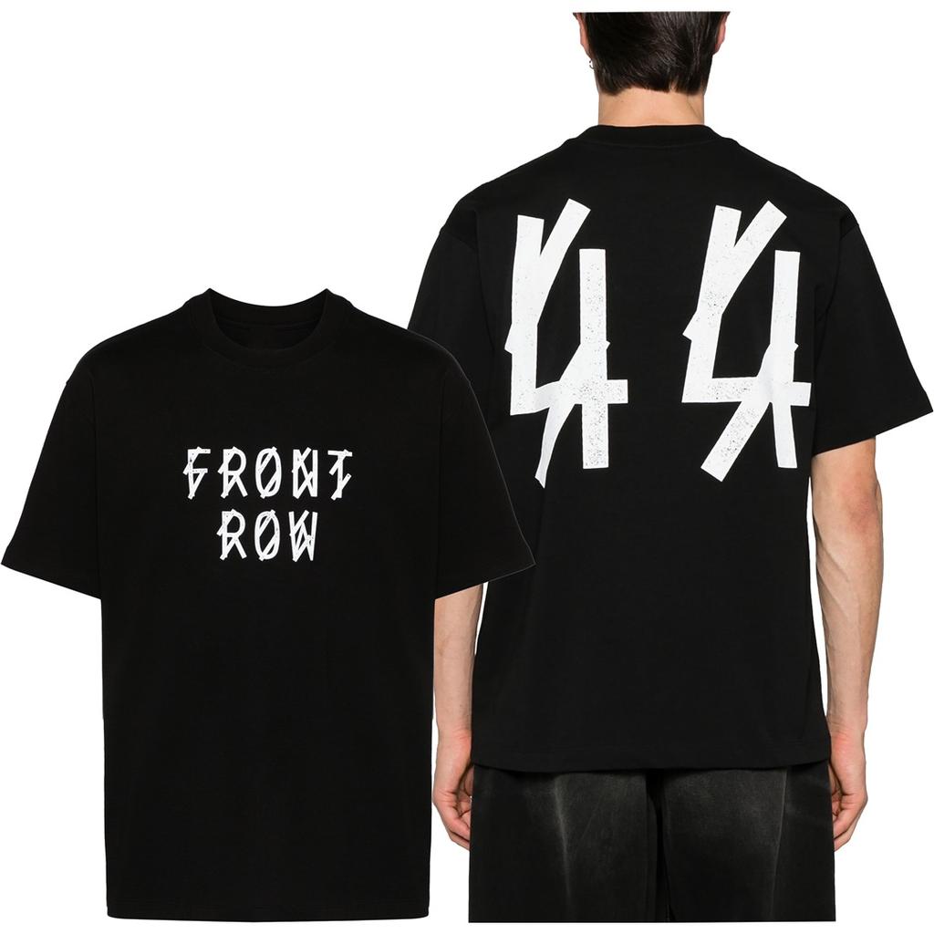 44 LABEL GROUP Cotton T-shirt Men's Women's Hip Hop Letter Printed Oversized T-Shirt Quality Designer Brand Tee Tops Streetwear Female Male Clothing