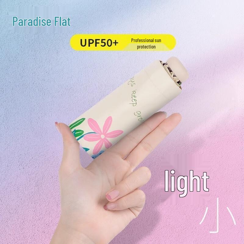 Paradise 53077E Automatic UV Protection Compact Umbrella