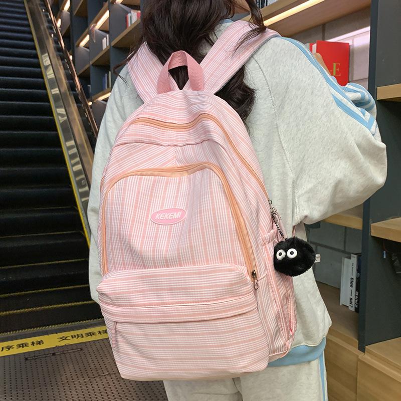 School bag for primary school students and girls, cute high-value backpack for junior high school students, middle school students