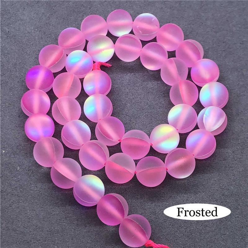 Perline di Cristallo Rosa per Creare Gioielli Bracciale Collana