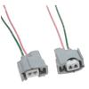 Universal Sensors Fuels Injectors Plugs Sturdy Plastic Sensors Connectors For Various Vehicles And Engines Easy Installation