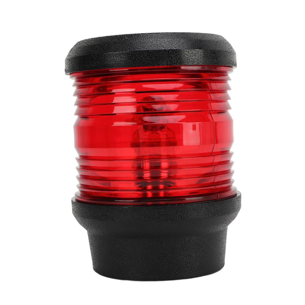 Port Side Navigation Light Red Waterproof 360 Degree LED Marine Boat Anchor Lamp 10‑24V