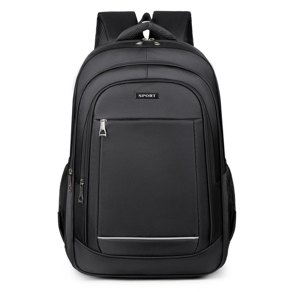 Men's Fashion Laptop Backpack - Large Capacity, Simple Design, Ideal for Students and Commuters.