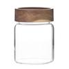 Threaded Glass Tea Storage Jar